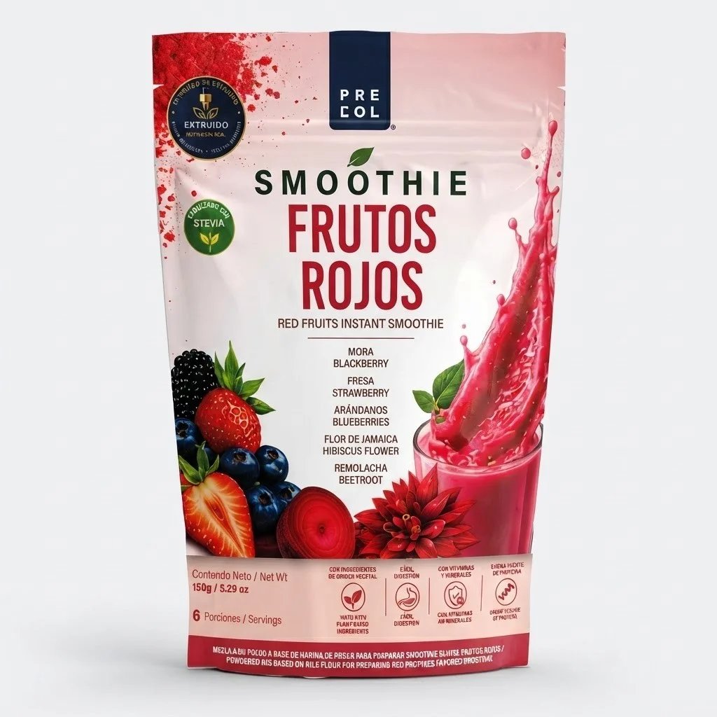 Smoothie de Frutos Rojos