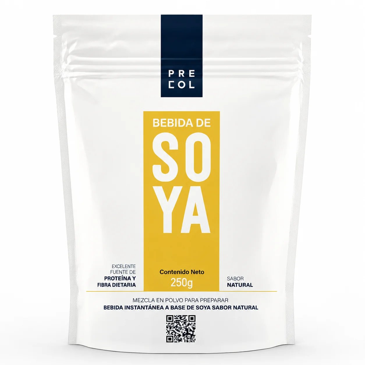 Bebida Instantánea de Soya sabor Natural